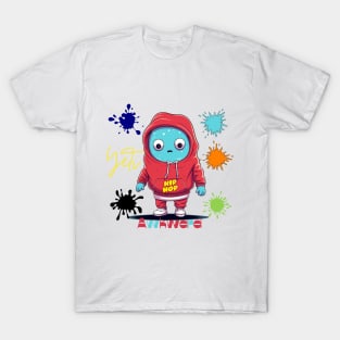 Awkward yeti hip hop T-Shirt